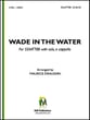 Wade in the Water SATB choral sheet music cover